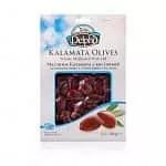 Маслины Каламата с косточкой маринованные, с оливковым маслом, DELPHI 250г
