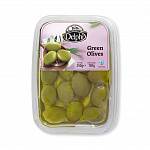 Оливки зелёные с косточкой в рассоле, DELPHI 250г